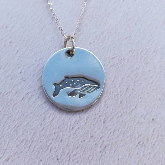 Whale Sterling Silver Necklace