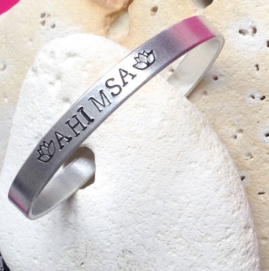 Ahimsa Lotus Flower Bracelet
