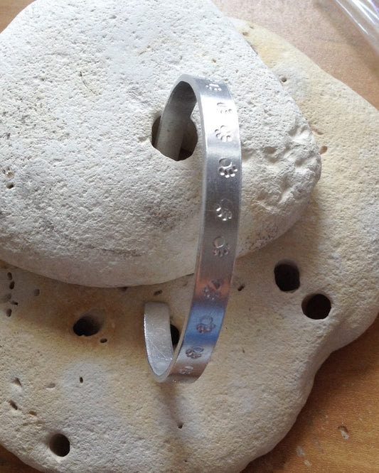 Paw Print Vegan Bracelet