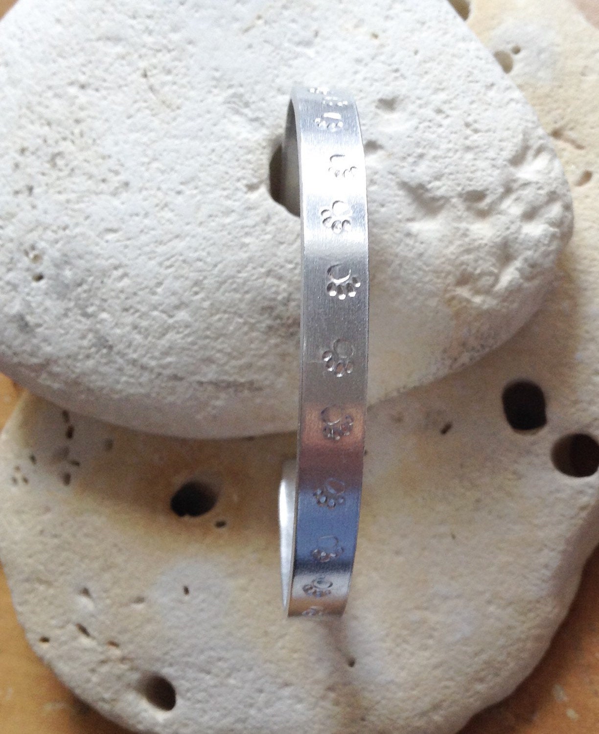 Paw Print Vegan Bracelet