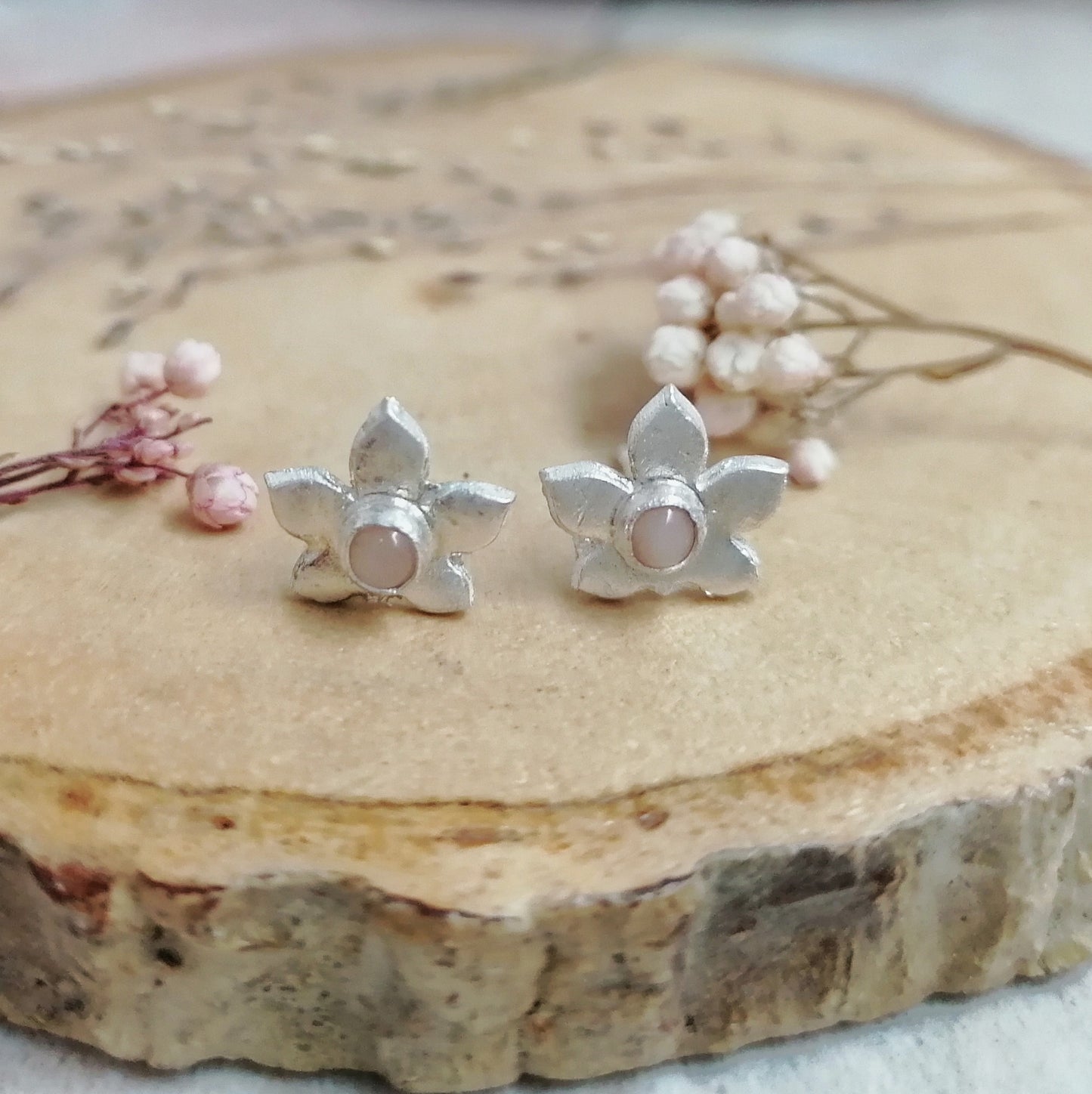 Maple Leaf Stud Earrings