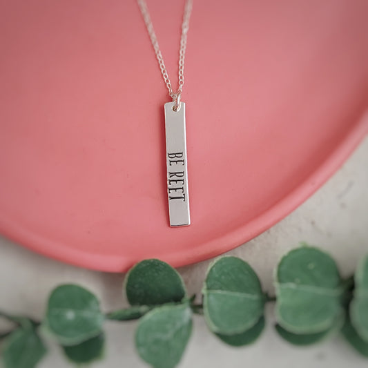 Yorkshire Sayings Necklace - Be Reet