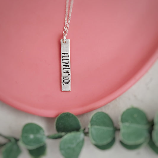 Yorkshire Sayings Necklace - Flippin' Eck