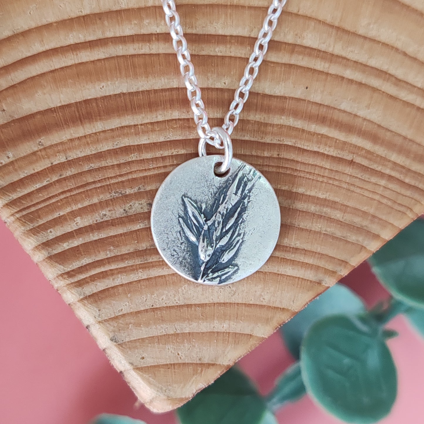 Meadow Grass Impression Necklace