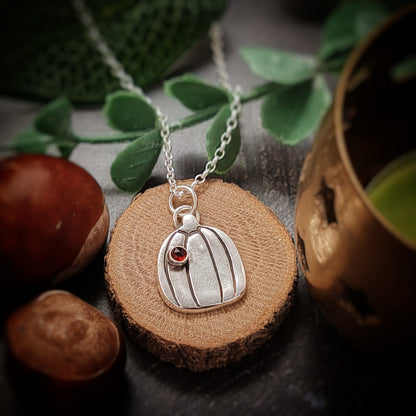 Tall Pumpkin Necklace
