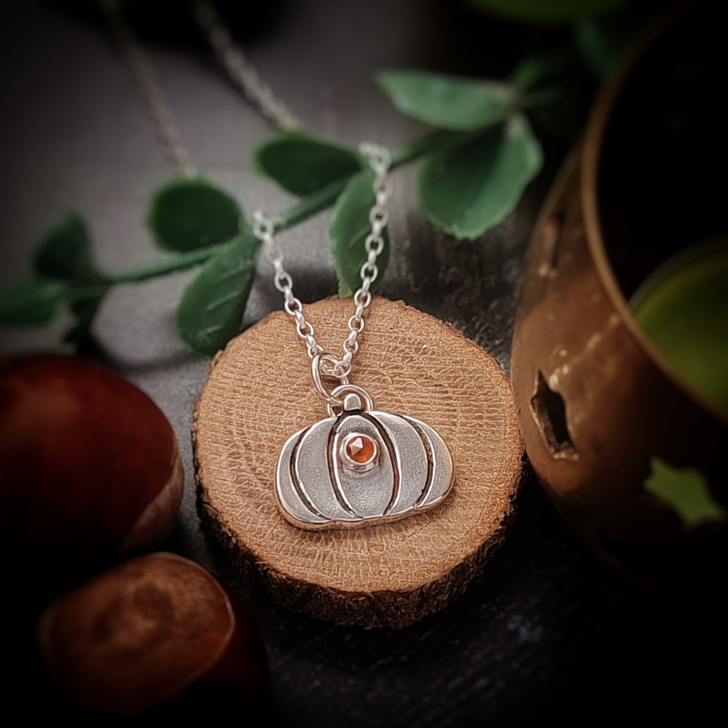 Pumpkin Necklace