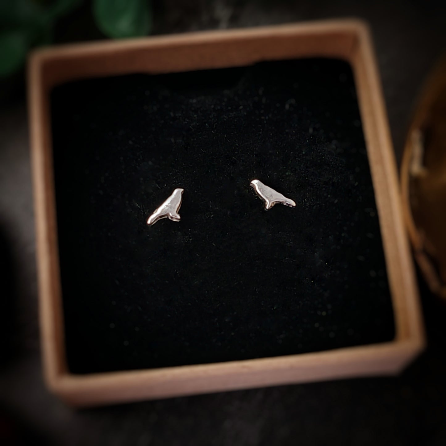 Raven Stud Earrings