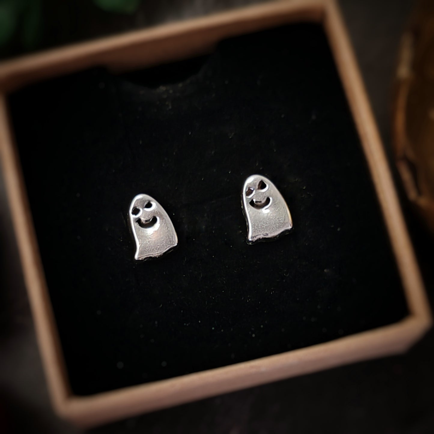 Ghost Stud Earrings