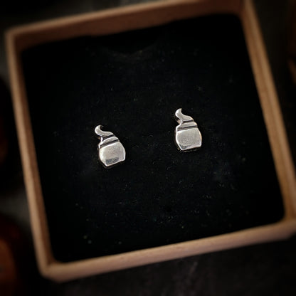 Cauldron Stud Earrings