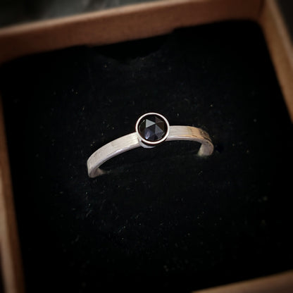 Black Spinel Ring