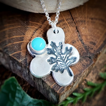 Organic Flower Necklace