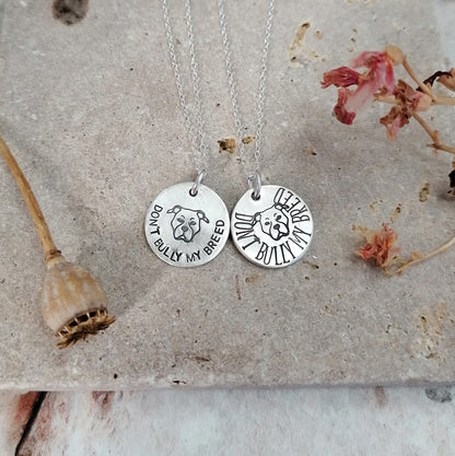 Don't Bully My Breed Necklace