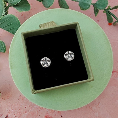 Sand Dollar Stud Earrings