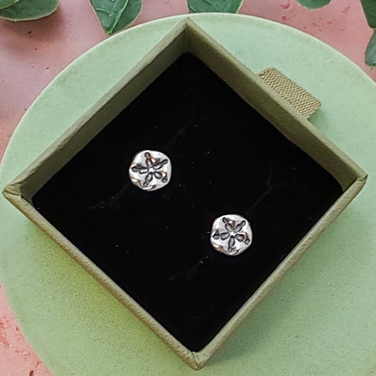 Sand Dollar Stud Earrings