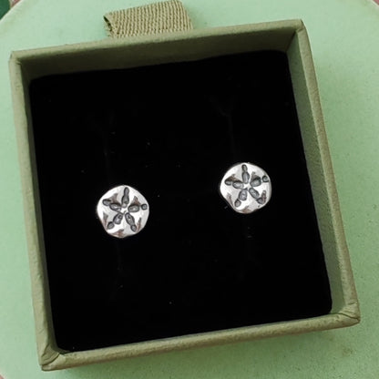 Sand Dollar Stud Earrings