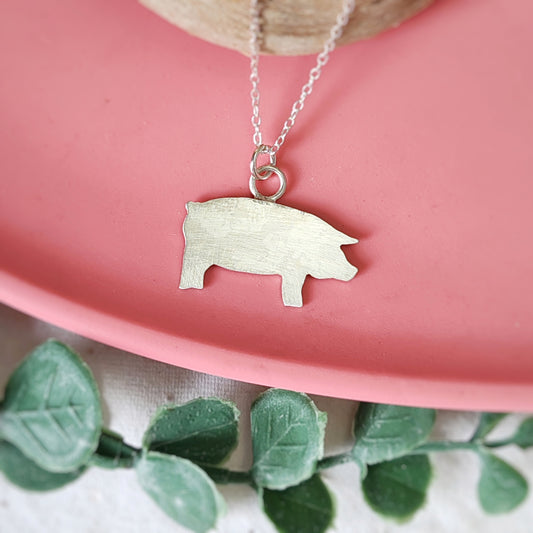 Pig Shaped Necklace