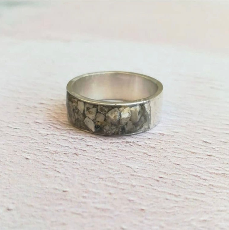 Custom ashes ring
