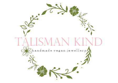 talisman kind handmade vegan jewellery logo