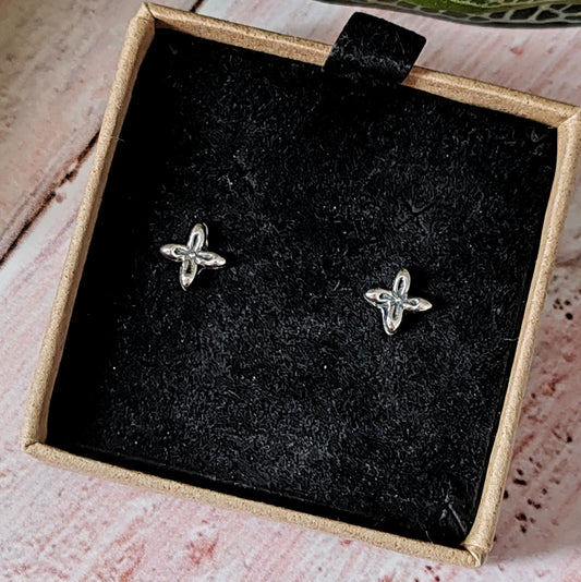 Violet Stud Earrings