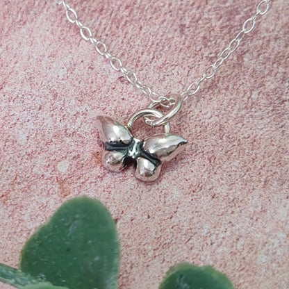 Tiny Butterfly Necklace