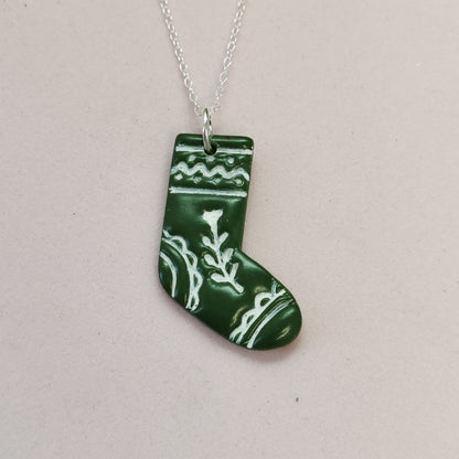 Christmas Stocking Necklace