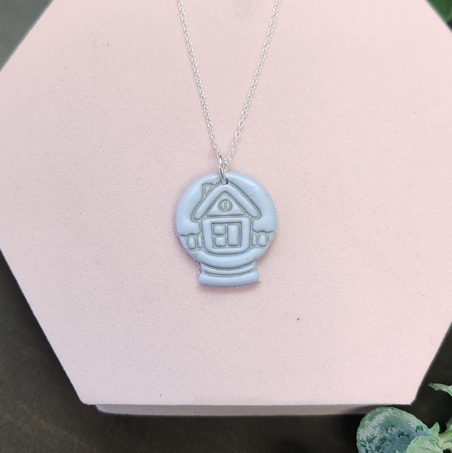 Snow Globe Necklace