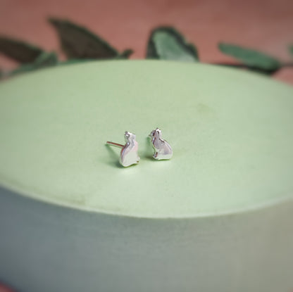 Cat Stud Earrings