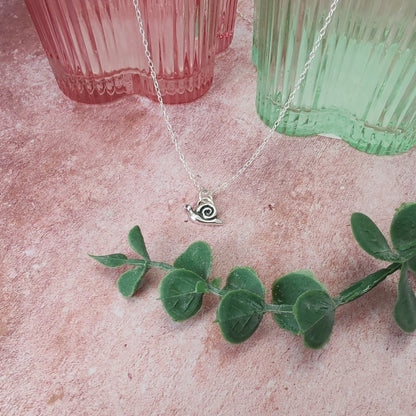 Tiny Snail Necklace