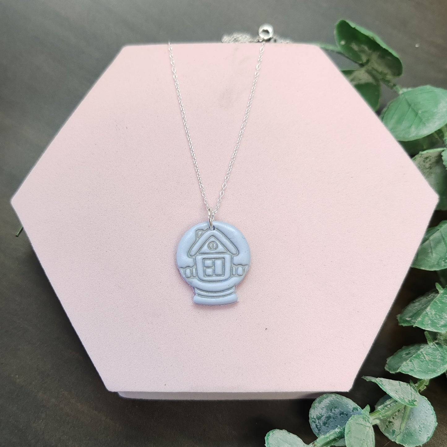 Snow Globe Necklace