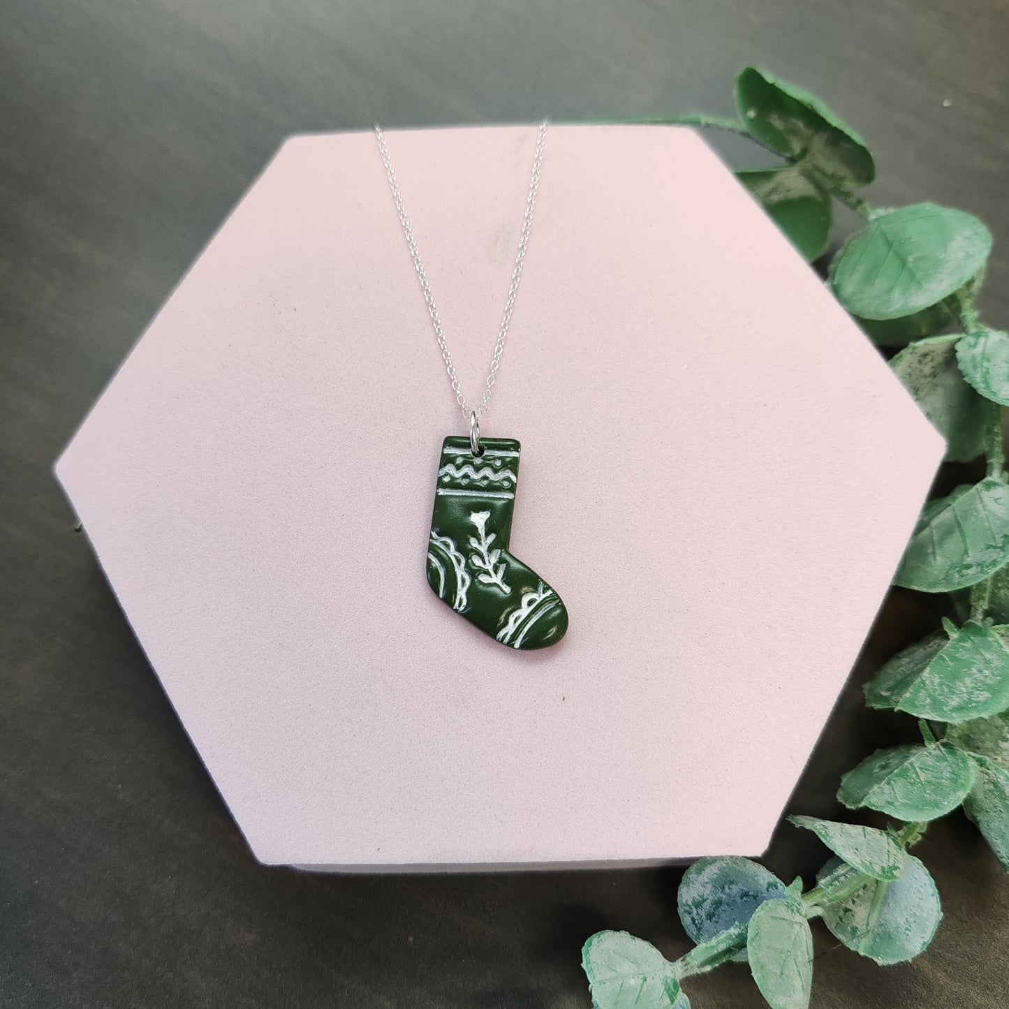 Christmas Stocking Necklace