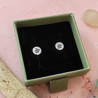 Seaside Silver Stud Earrings - Various Designs