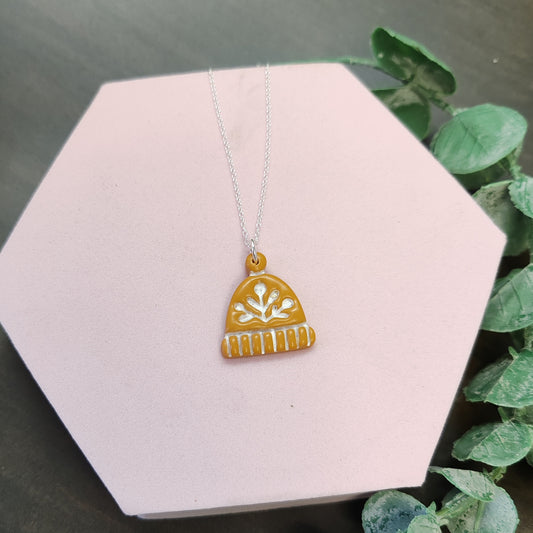Winter Hat Necklace