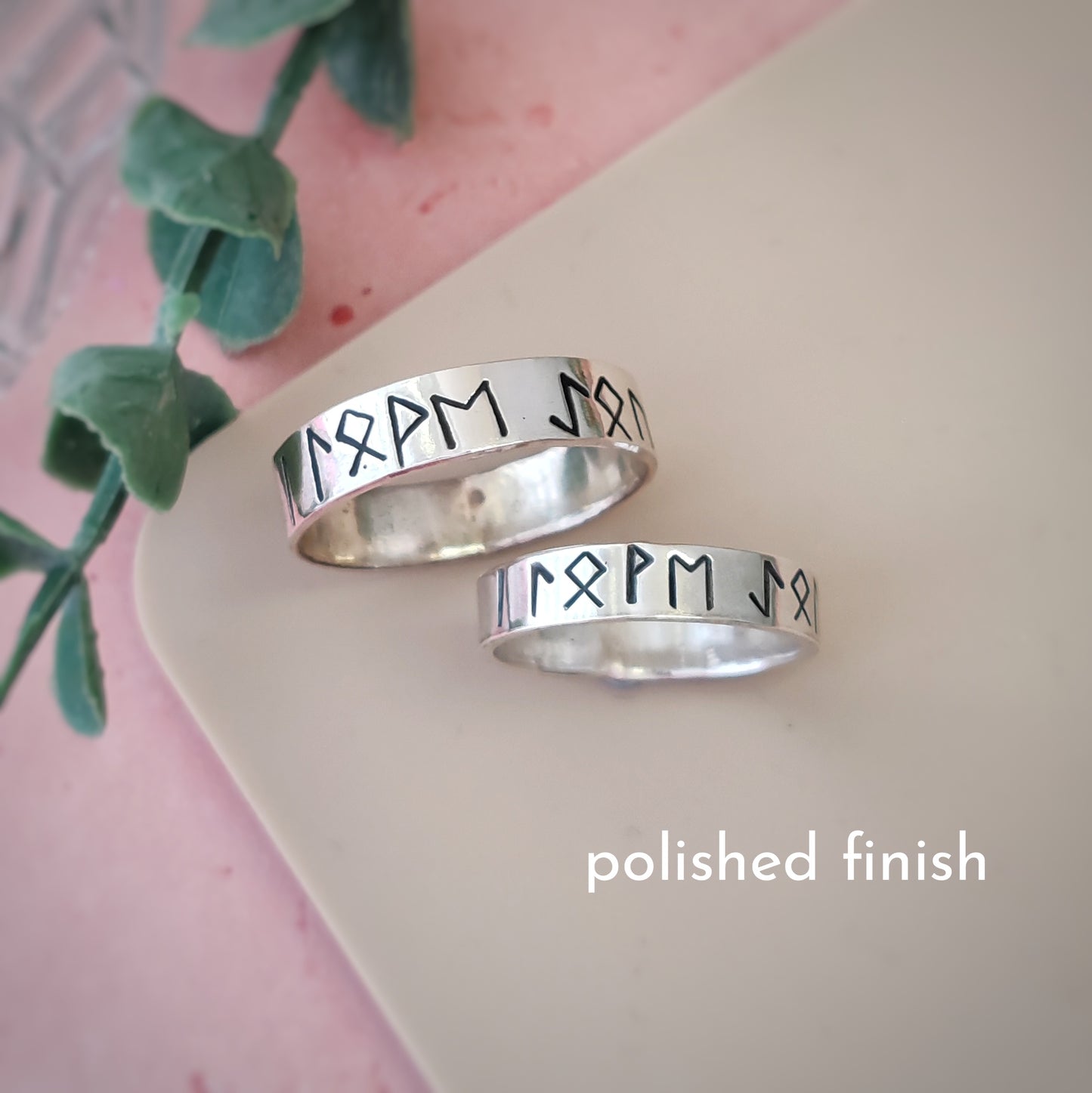 Viking Rune Personalised Name/Word Ring
