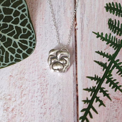 Pansy Necklace