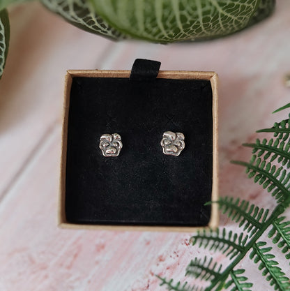 Pansy Stud Earrings