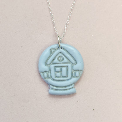 Snow Globe Necklace