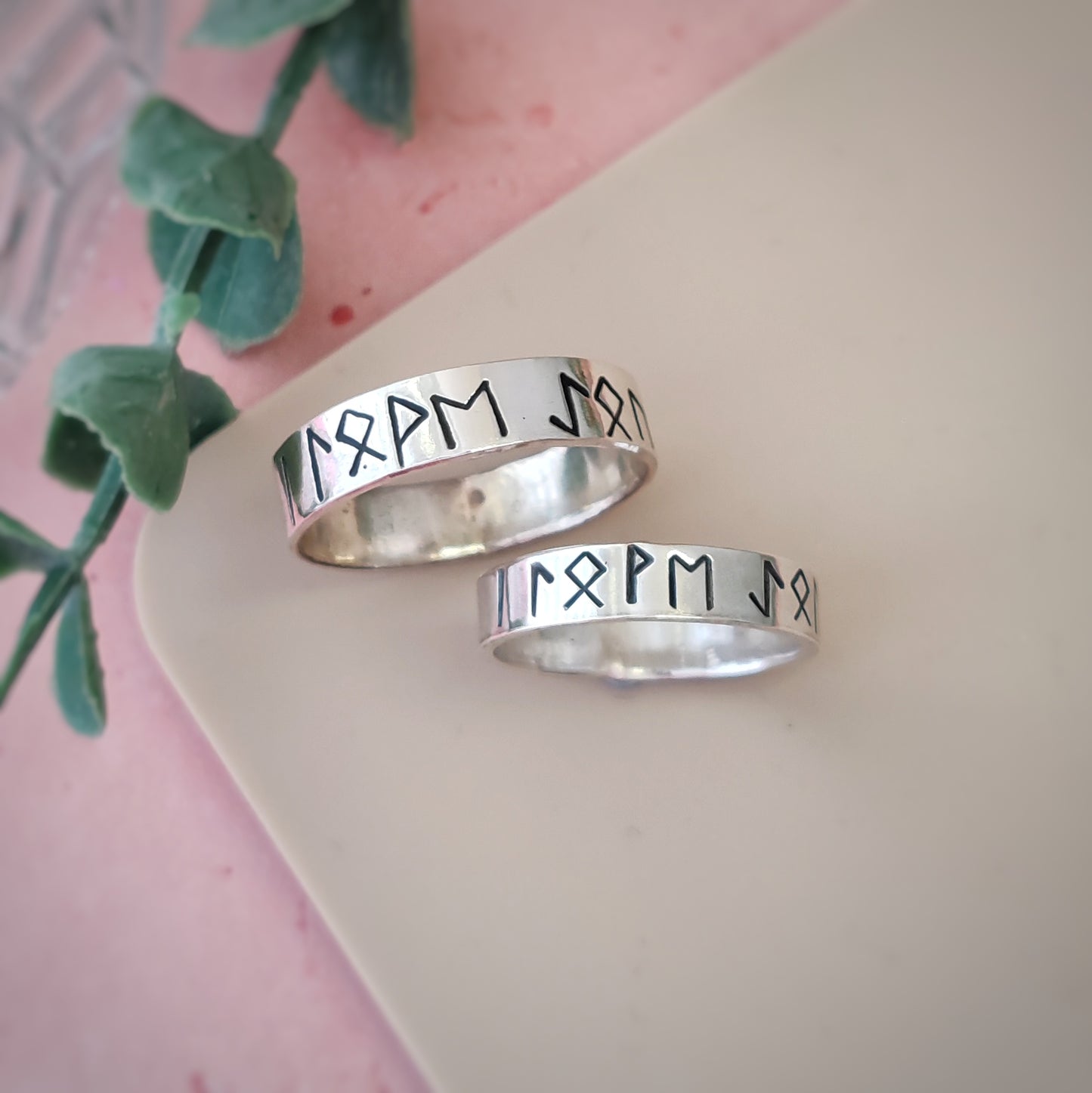 Viking Rune Personalised Name/Word Ring