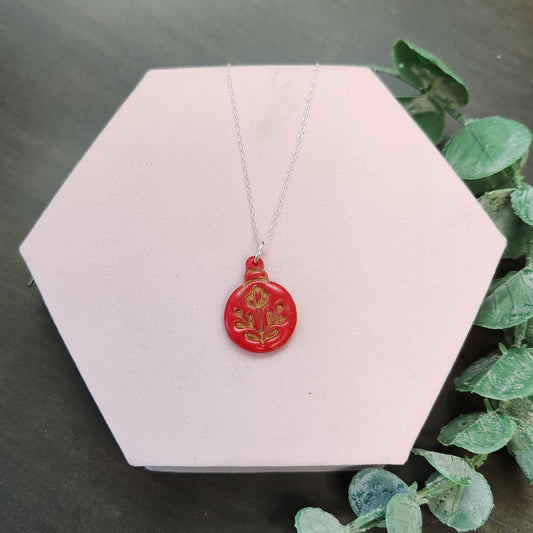 Christmas Bauble Necklace