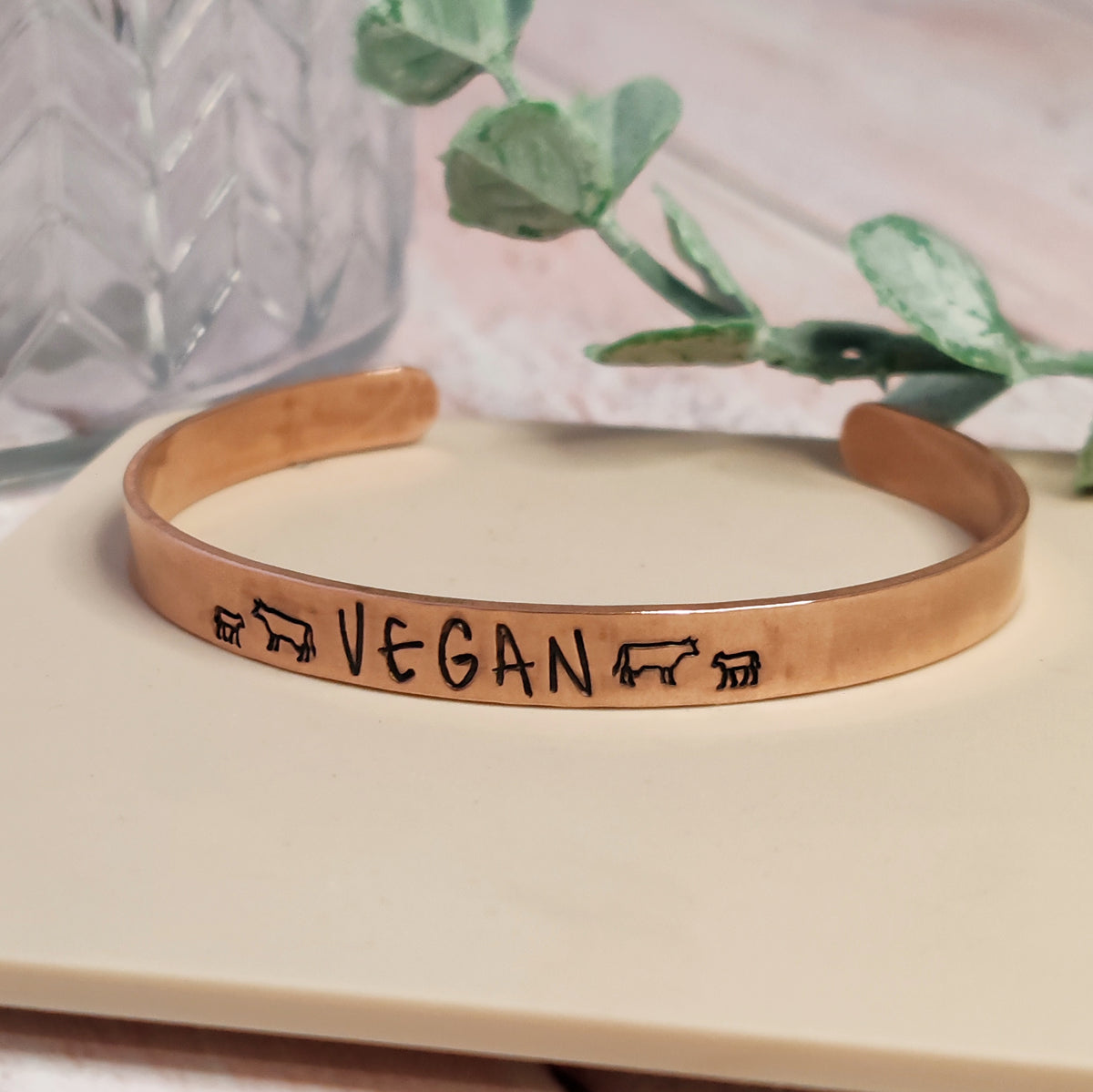 Vegan Cow Bracelet