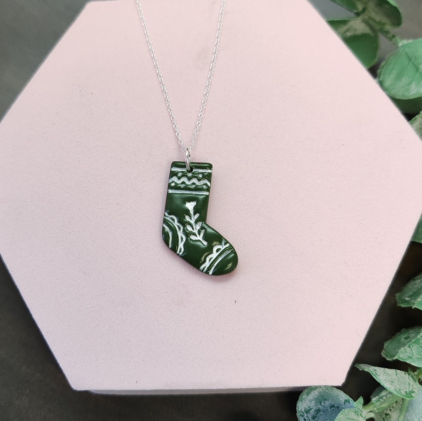 Christmas Stocking Necklace