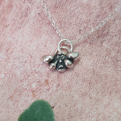 Tiny Bee Necklace