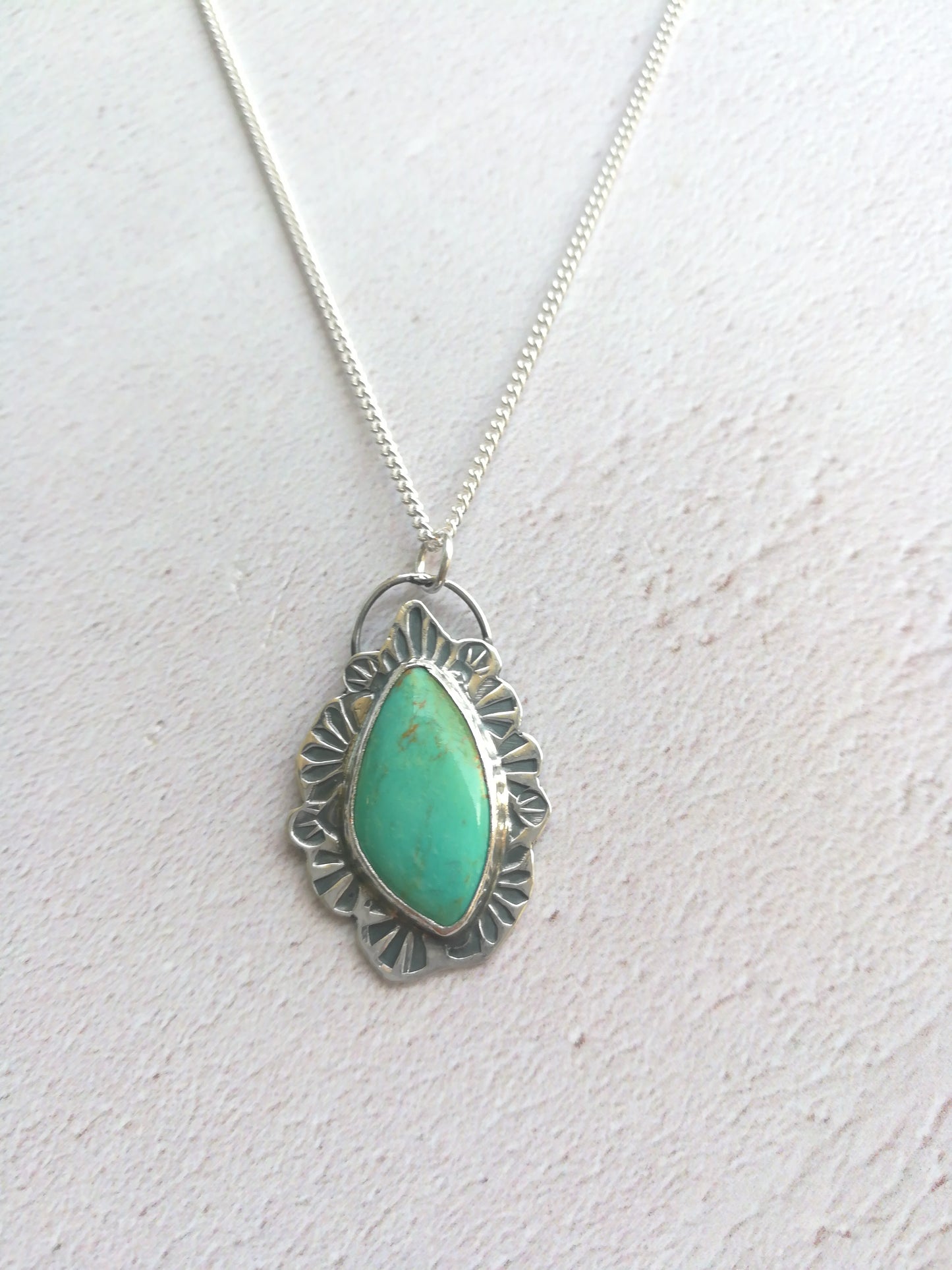 Turquoise Wavey Necklace