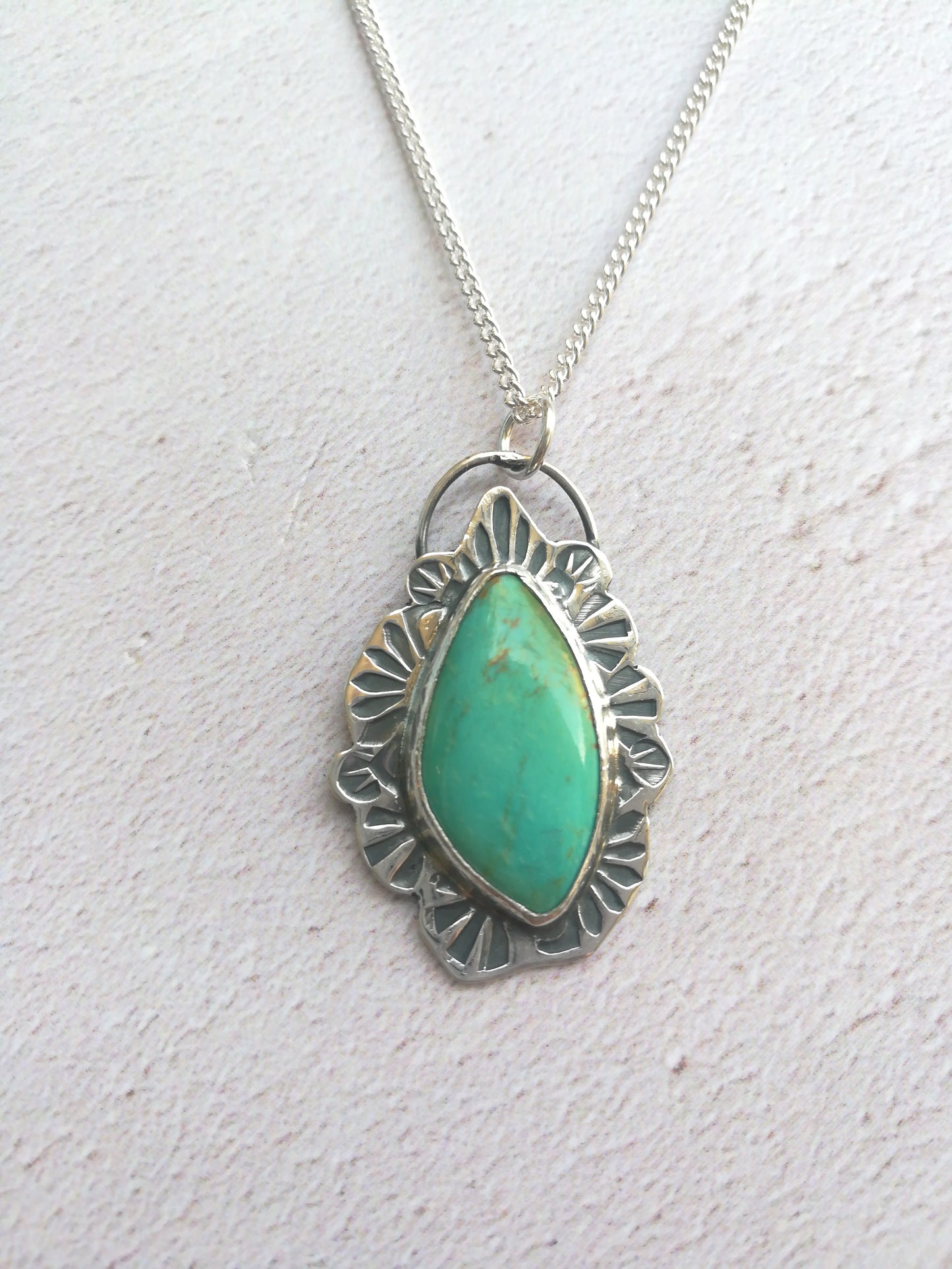 Turquoise Wavey Necklace