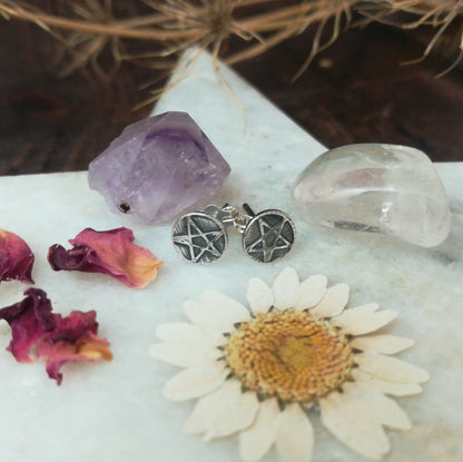 Pentagram Earrings