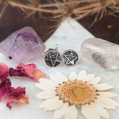 Pentagram Earrings
