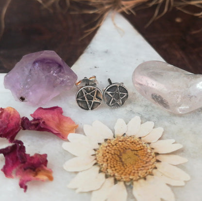 Pentagram Earrings
