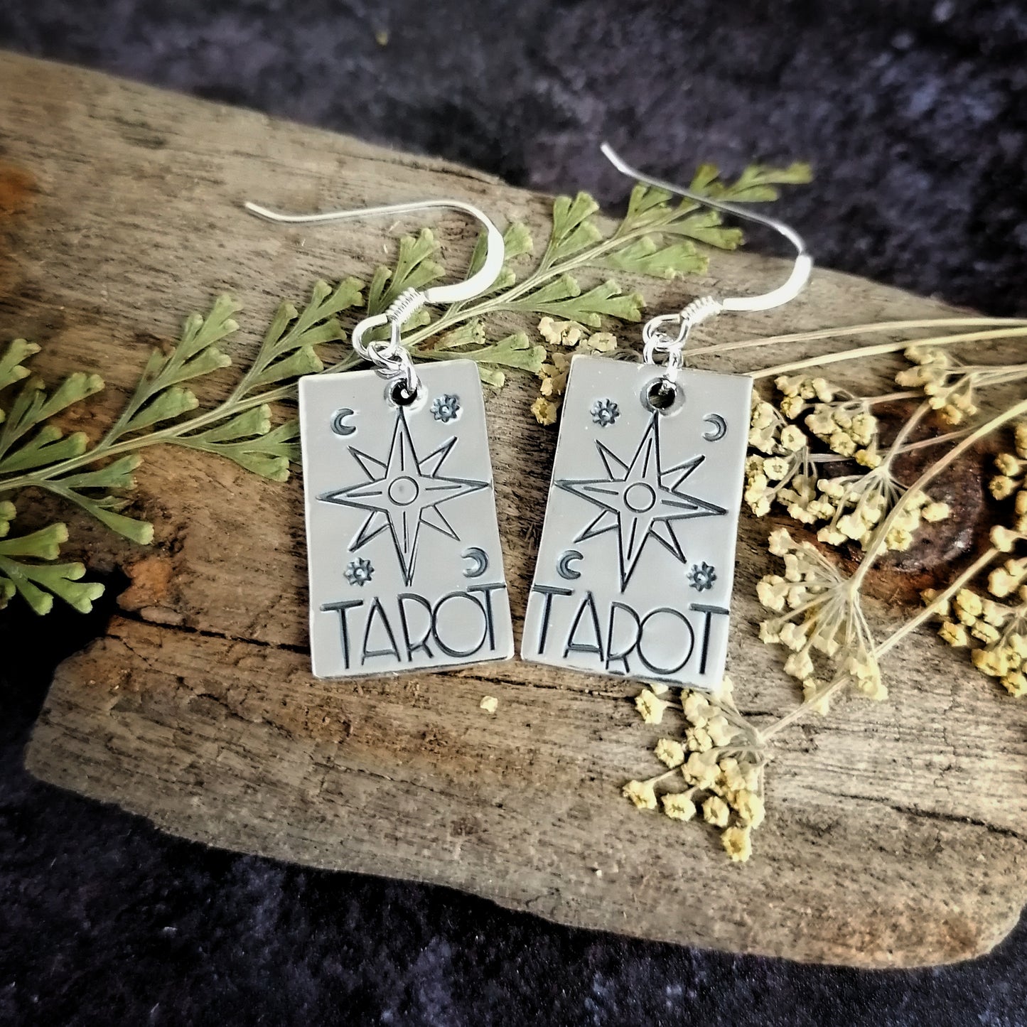 Star Tarot Dangle Earrings