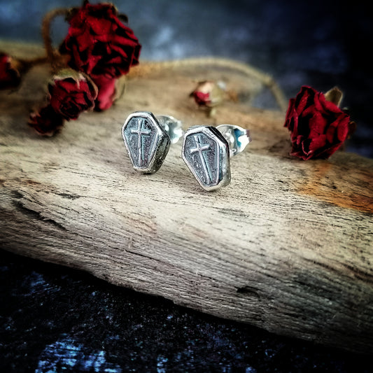 Coffin Earrings