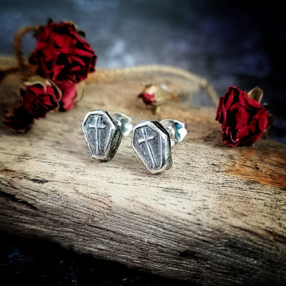 Coffin Earrings