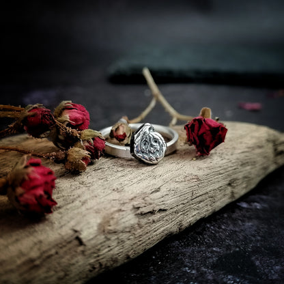 Pumpkin Face Ring